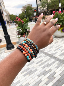 Our summer stack bracelets are packed with amazing positive energy.